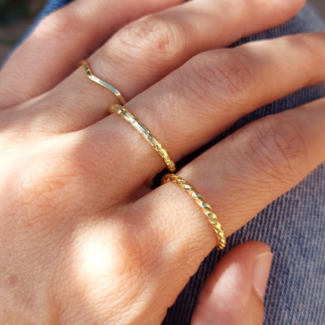 Anillos Trilux Dorado