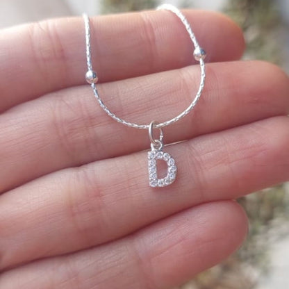 Pulsera pepas con Inicial