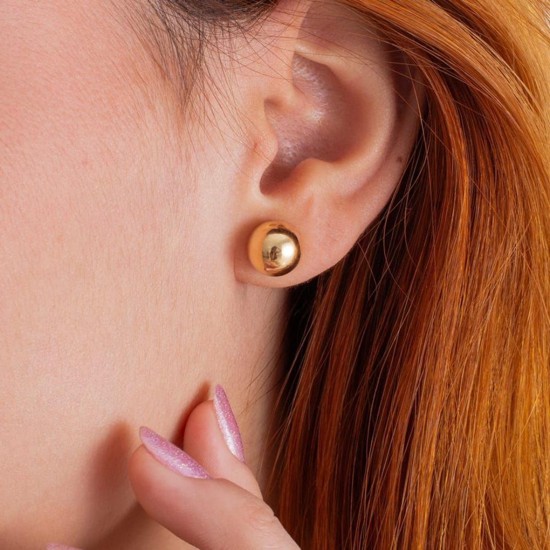 Topo liso solido 8mm