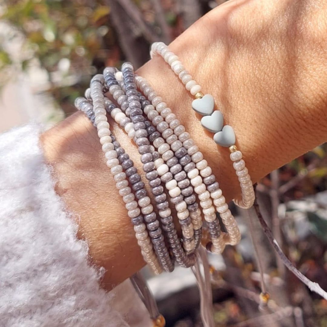 Pulsera Multi Tiras en Dorado
