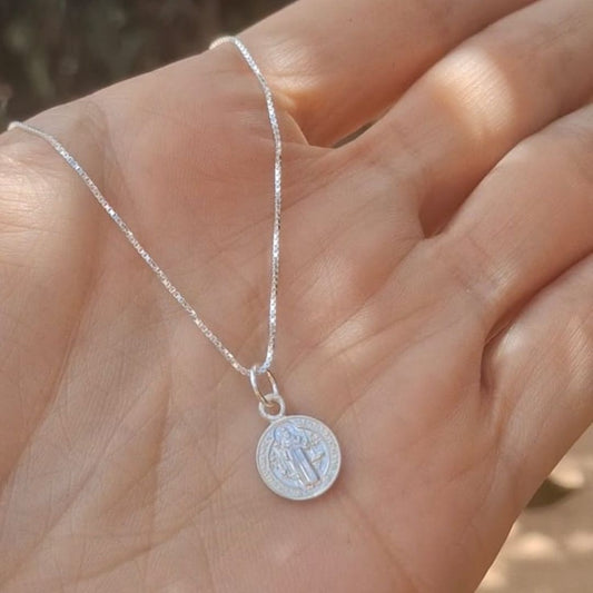 Cadena con Medalla San Benito