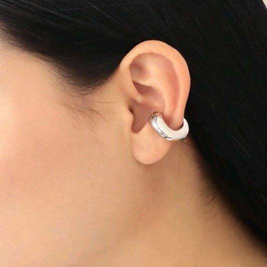 Earcuff Doncella Plateado
