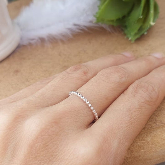 Anillo Abierto Pepitas