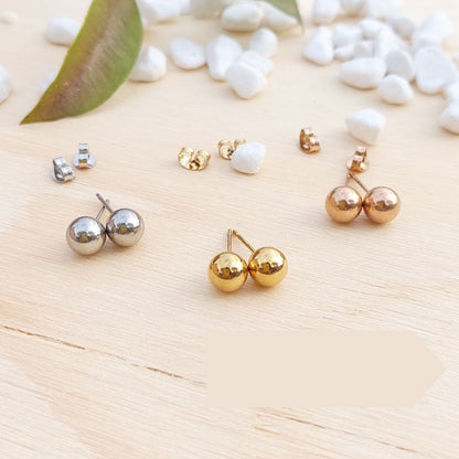 Topo liso solido 8mm