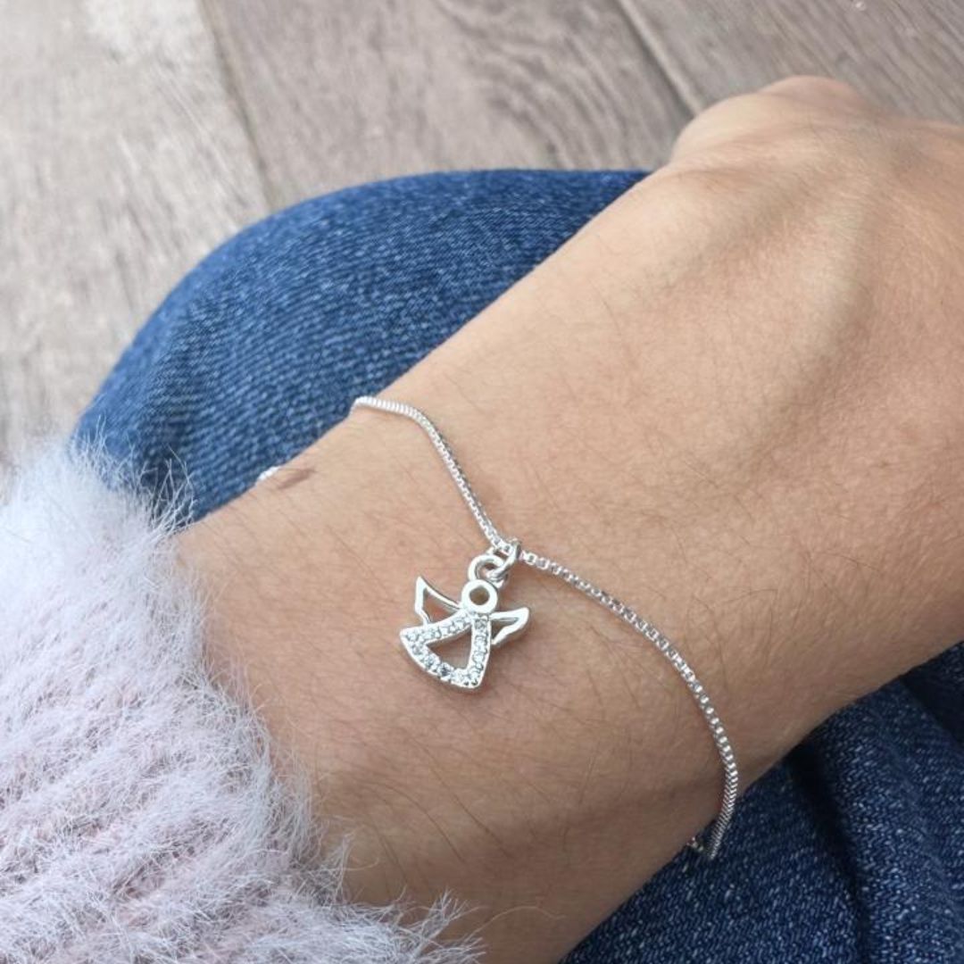 Pulsera y dije Angel