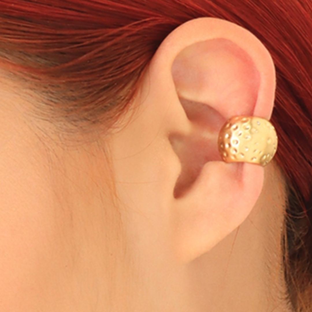 Earcuff mate martillado