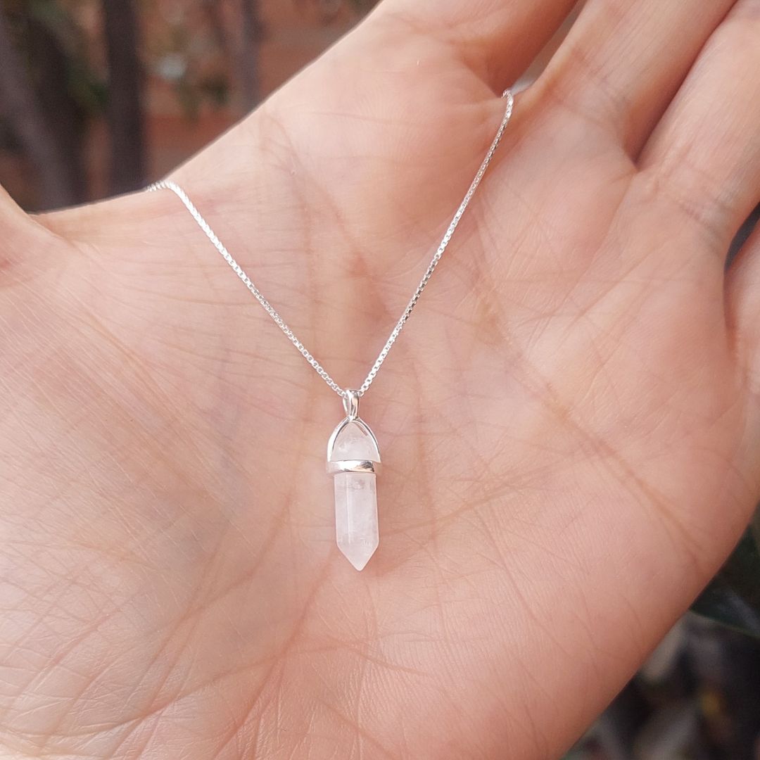 Cadena Cuarzo Cristal