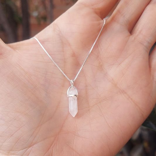 Cadena Cuarzo Cristal