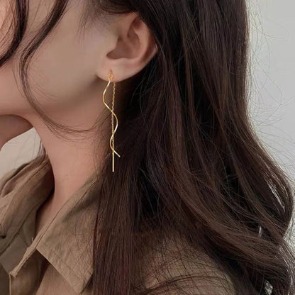 Aretes Casual Dorado