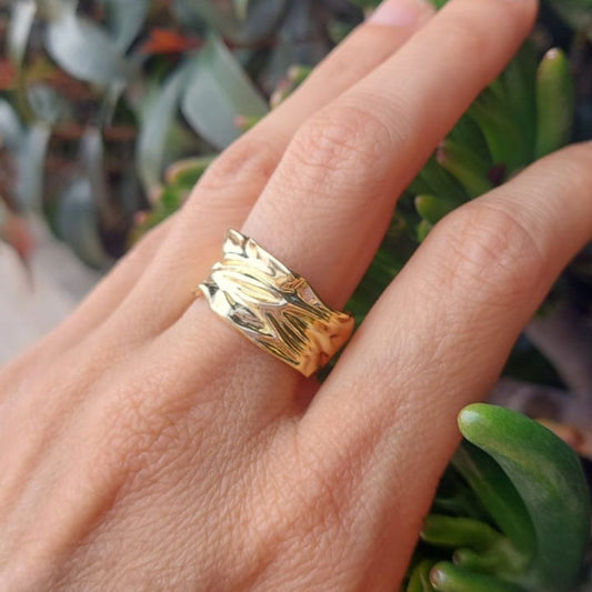 Anillo Ondelle Dorado