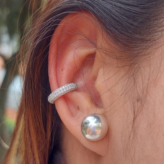 Earcuff Cirncon Blanco