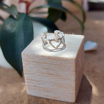 Earcuff Corazones