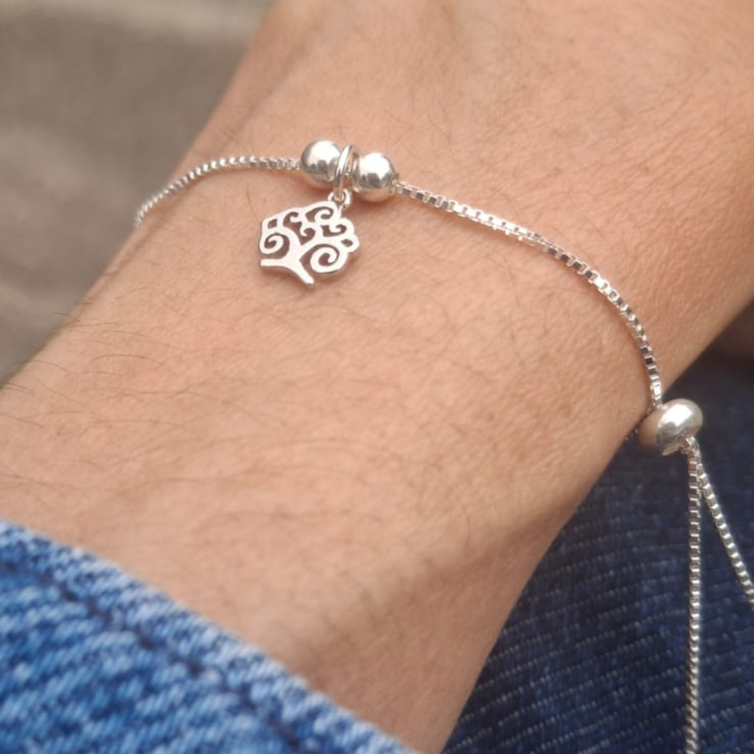 Pulsera Corrediza Árbol de Vida