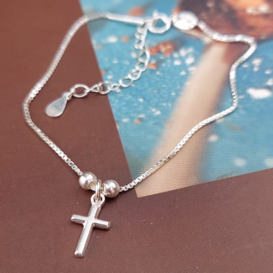 Pulsera Corrediza Cruz