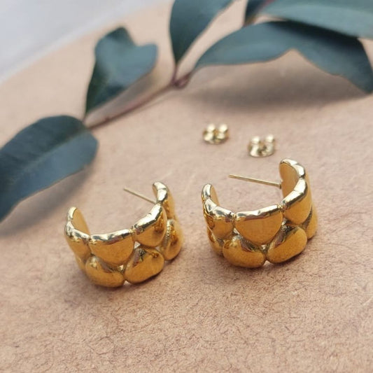 Aretes Amour Dorado